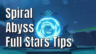 Genshin Impact - New 1.5 Spiral Abyss Full Stars Tips (Floor 11 & 12 Guide)