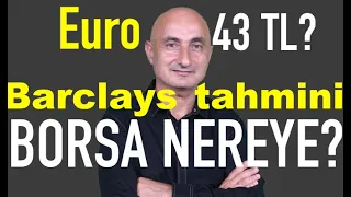 İngiliz bankasının dolar/TL ve Euro/TL tahminleri