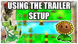 Replicating The Same Setup In The PvZ Trailer | Plants VS Zombies Challenge