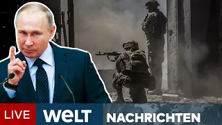 PUTINS KRIEG: Schlacht um Donbass -  EU-Gipfel vor historischer Entscheidung I WELT Newsstream