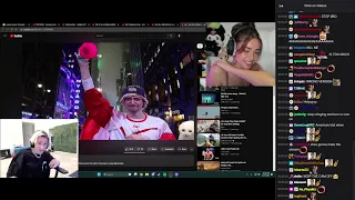 xQc shows Madison a video of him singing ''hey there delilah''