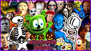 Gummy Bear vs Eiffel 65 vs Henry Stickmin vs Spooky Scary Skeletons Song Cover - 🎃 HALLOWEEN SPECIAL