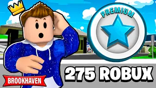 ¿VALE LA PENA COMPRAR EL GAMEPASS PREMIUM de BROOKHAVEN? ⭐🏡 - Roblox YoSoyLoki