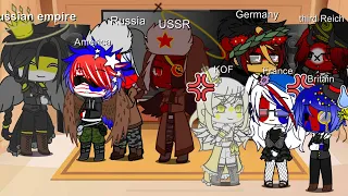 Countryhumans react to…. //My AU and my ships// part 2/? //countryhumans // Gacha club