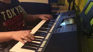 Faded - cover on Yamaha PSR s770 Dados Music