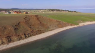 ЯК 18 полет над Байкалом остров Ольхон Малое море  Прощание