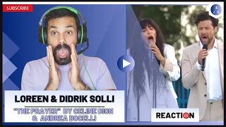 LOREEN & DIDRIK SOLLI-TANGEN - “The Prayer” by Celine Dion & Andrea Bocelli | REACTION | Powerful!!!