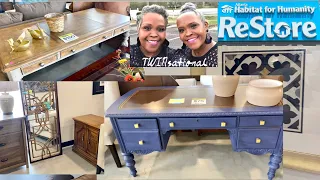 FIRST TIME @ HABITAT FOR HUMANITY RESTORE/STORE WALK THROUGH (thrifted finds)