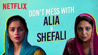 Never Mess With Alia! | Alia Bhatt, Shefali Shah & Vijay Verma | Darlings | Netflix India #Shorts