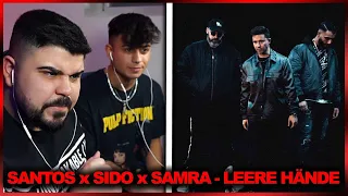 GÄNSEHAUT DIESER SONG!! 🤯🔥 SANTOS x Sido x Samra - LEERE HÄNDE | Reaction