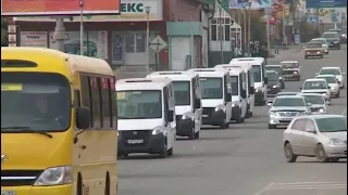 "Запуск автобусов 55-ого маршрута в Бийске откладывается" (Будни, 03.10.17г., Бийское телевидение)