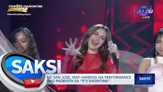 Julie Anne San Jose, may handog na performance sa kanyang pagbisita sa "It's Showtime" | Saksi