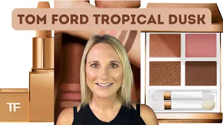 BRAND NEW Tom Ford Soleil De Feu Eye Color Quad Tropical Dusk/Soleil De Feu Lip Balm Sunlight