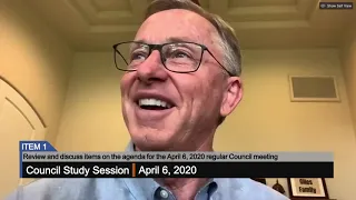 Council Study Session - 4/6/2020