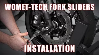 How to install Womet-Tech Fork Sliders on a 2016+ Yamaha XSR900 by TST Industries