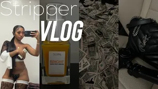 STRIPPER VLOG: DAYS IN MY LIFE: BACK TRAPPING + SKINCARE + GOOD NIGHT & BAD + ARGUMENTS + MORE