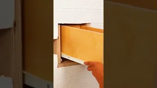 How to make a secret compartment in your wall  😉