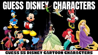 Guess the Disney Cartoon Character | Cartoon quiz