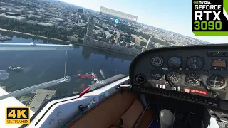 Microsoft Flight Simulator 2020 London City 4K - Ultra Realistic Graphics | RTX 3090 MAX SETTINGS