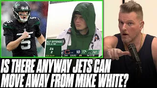 Is There Anyway Mike White Doesn't Stay Starter Over Zach Wilson? | Pat McAfee Reacts