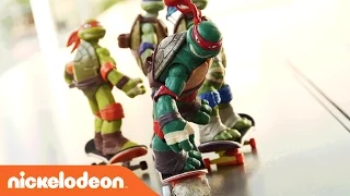 Teenage Mutant Ninja Turtles | TMNT Epic Stop Motion Ninja Fails | Nick