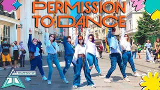 [KPOP IN PUBLIC TURKEY | ONE TAKE] BTS (방탄소년단) - PERMISSION TO DANCE DANCE COVER [TEAMWSTW]
