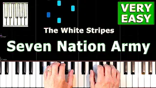 The White Stripes - Seven Nation Army - Beginner Piano Tutorial