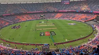 Narendra Modi Stadium view from Upper stand #narendramodistadium #cricketshorts #indvspak #wc2023