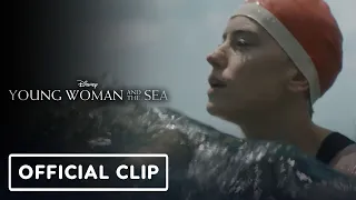 Young Woman and the Sea - Official 'Jellyfish' Clip (2024) Daisy Ridley