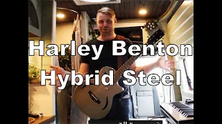 Harley Benton Hybrid Steel, Is it better than the Fender Acoustasonic? Acoustic and electric guitar!