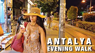 Antalya Evening Walk | August 2022 Türkiye [4K UHD 60 fps]