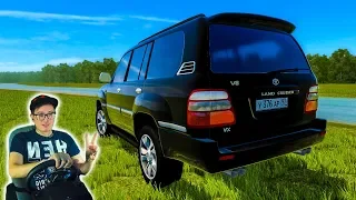 ВЗЯЛ У БАТИ МАШИНУ И ПОЕХАЛ С ДРУЗЬЯМИ НА ПРИРОДУ! City Car Driving + Руль