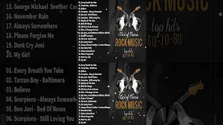 Slow Rock Ballads 70s, 80s, 90s - Scorpions, Aerosmith, Bon Jovi, U2, Ledzeppelin,.... V1