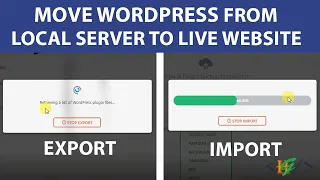 How to Move WordPress from Local Server to Live Website | Step By Step Tutorial