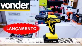 A Nova Parafusadeira da Vonder PFV 012 bateria 12v