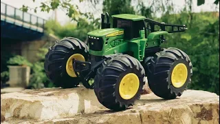 John Deere Monster Treads Remote Control Tractor – From TOMY