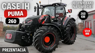 CASE IH PUMA 260 - jedyny taki na świecie! | Prezentacja / test ciągnika