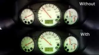 Ford Puma 0-100 acceleration with and without torque limiter