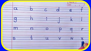Alphabet abcd/Write Alphabet Letter/How to write alphabet letters/Small letter abcd/Alphabet abc