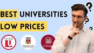 10 Most Affordable Universities for Masters in Canada. The Cheapest Universities