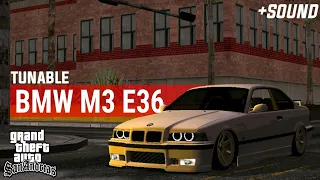 MOD BMW M3 E36 TUNABLE + SOUND NYA | GTA SA ANDROID