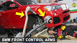 HOW TO REPLACE FRONT CONTROL ARM ON BMW