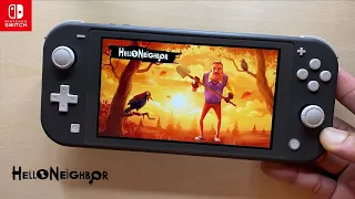 Hello Neighbor Nintendo Switch Lite Gameplay