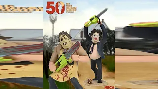 A LOOK AT: Texas Chainsaw Massacre Toony Terrors 50th Anniversary | Leatherface | By Neca REVEAL