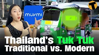 Have you ever seen an electric Tuk Tuk Taxi in Thailand? | Tale of Two Thais