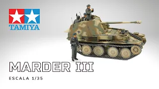 Building history: Tamiya Model - MARDER III M Tank Destroyer