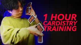 1 HOUR OF CARDISTRY ASMR TO TRAIN WITH