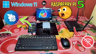 How to Make Windows 11 PC using Raspberry Pi 5 || Copilot || Raspberry Pi Projects