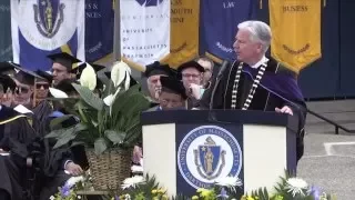 Charlton College of Business Commencement: President Marty Meehan