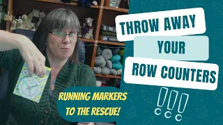 Running Markers Save the Day! - Tip Jar Tutorial 1 #knittingtutorial